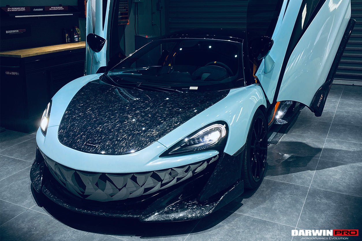 2018-2021 McLaren 600lt Carbon Fiber Front Bumper Lip - DarwinPRO Aerodynamics