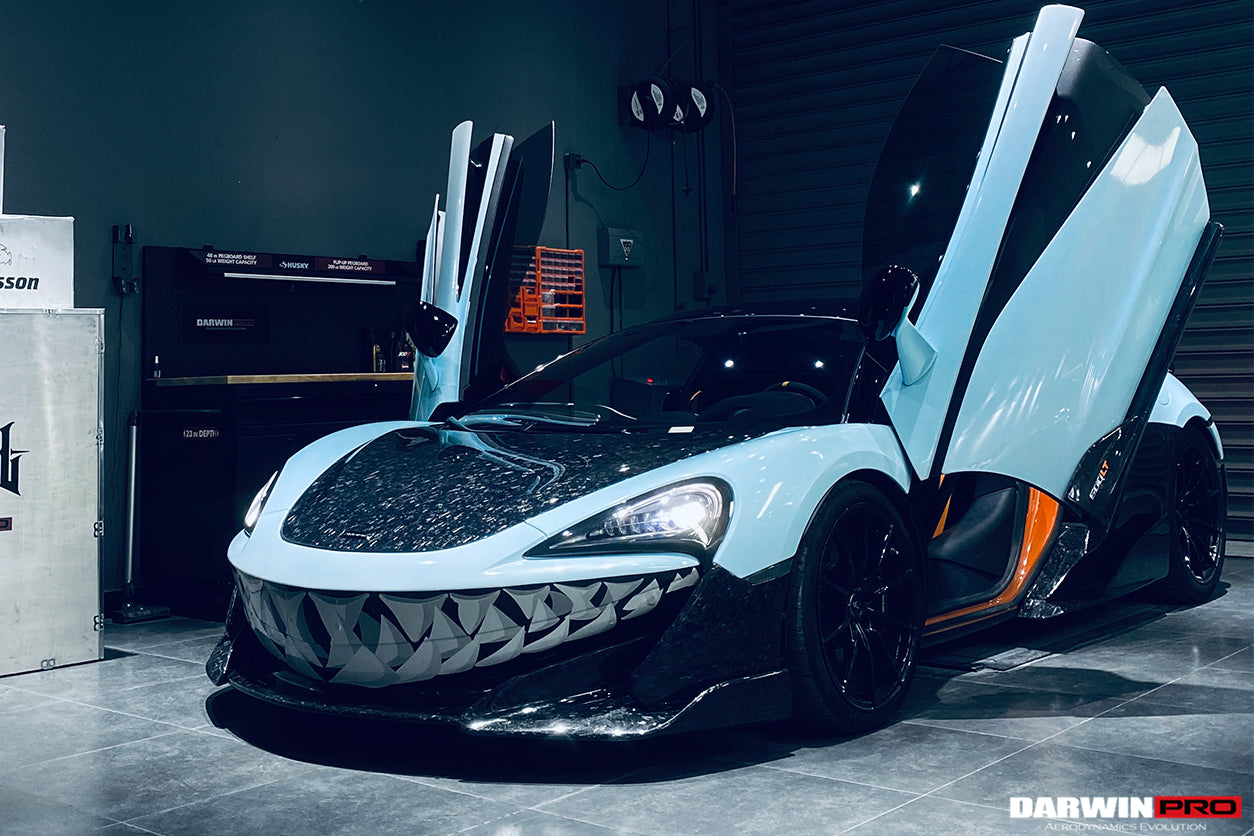 2018-2021 McLaren 600lt Carbon Fiber Front Bumper Lip - DarwinPRO Aerodynamics