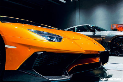 2011-2016 Lamborghini Aventador LP700 LP740 Coupe/Roadster SV Style Front Bumper - Carbonado Aero
