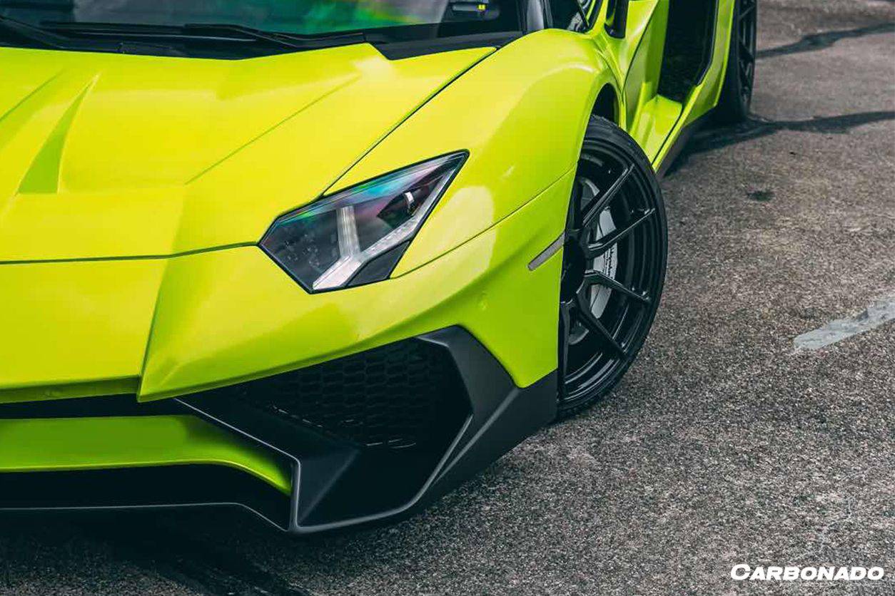 2011-2016 Lamborghini Aventador LP700 LP740 Coupe/Roadster SV Style Front Bumper - Carbonado Aero