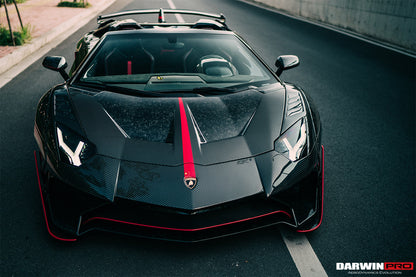 2011-2016 Lamborghini Aventador LP700 Coupe/Roadster Dry Carbon Fiber Mirror Housing eplacement - DarwinPRO Aerodynamics