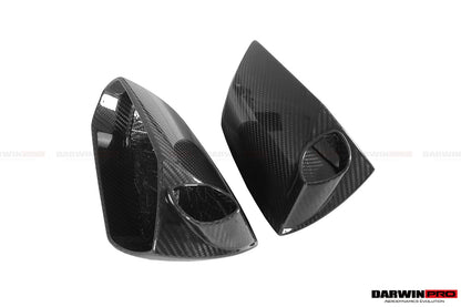 2011-2016 Lamborghini Aventador LP700 Coupe/Roadster Dry Carbon Fiber Mirror Housing eplacement - DarwinPRO Aerodynamics