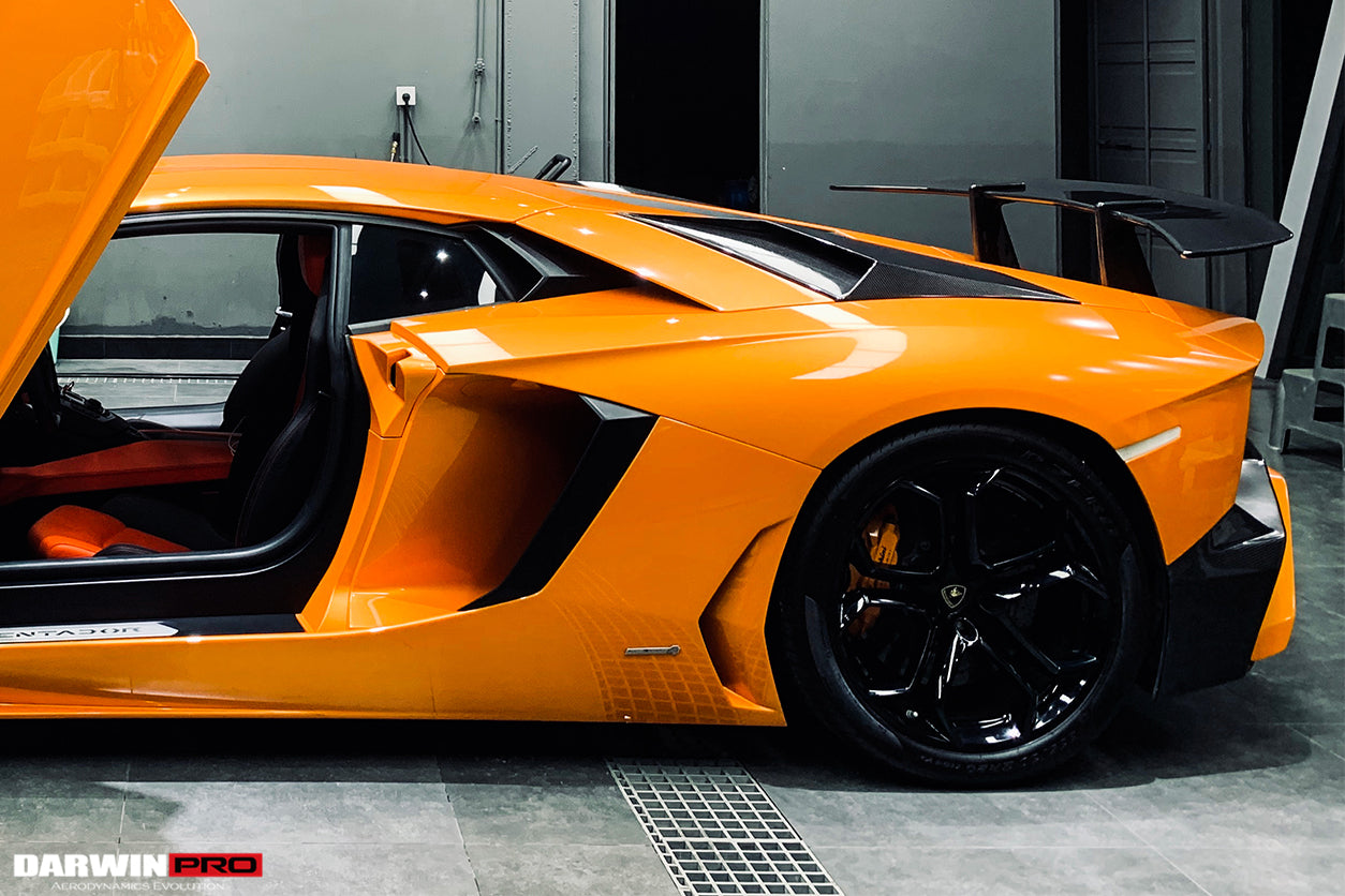 2011-2021 Lamborghini Aventador LP700 LP740 Coupe/Roadster SV Style Trunk Wing - DarwinPRO Aerodynamics