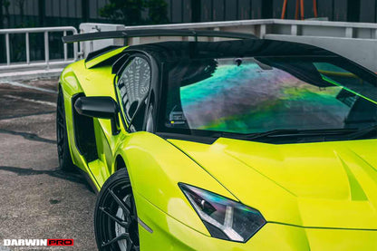 2011-2021 Lamborghini Aventador LP700 LP740 Coupe/Roadster SV Style Trunk Wing - DarwinPRO Aerodynamics