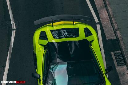 2011-2021 Lamborghini Aventador LP700 LP740 Coupe/Roadster SV Style Trunk Wing - DarwinPRO Aerodynamics