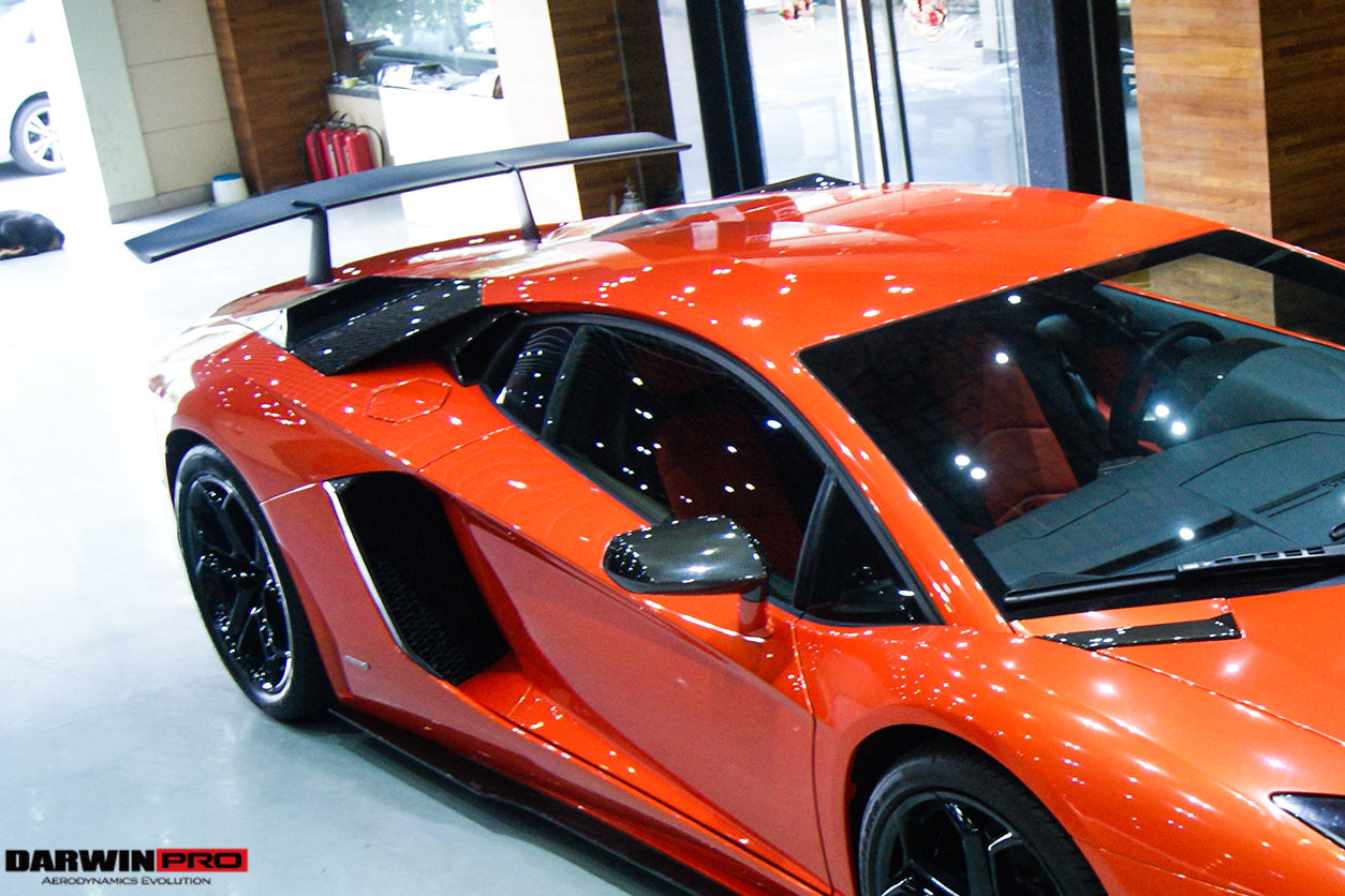 2011-2021 Lamborghini Aventador LP700 LP740 Coupe/Roadster SV Style Trunk Wing - DarwinPRO Aerodynamics