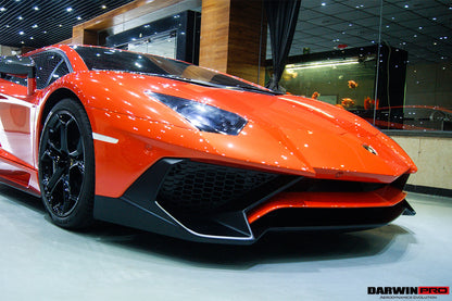 2011-2021 Lamborghini Aventador LP700 LP740 Coupe/Roadster SV Style Front Bumper - DarwinPRO Aerodynamics