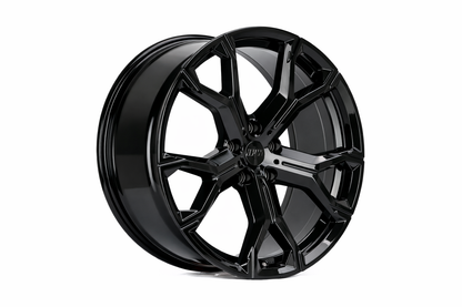 E702 Gloss Black 20x10.5 ET35 5.112 - Square Set (4 Wheels)