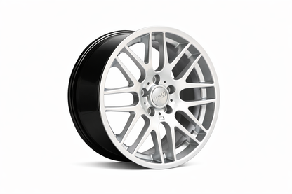 E703 Hyper Silver 18x9.0 ET35 5.120 - Square Set (4 Wheels)