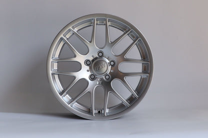 E703 Hyper Silver 18x9.0 ET35 5.120 - Square Set (4 Wheels)
