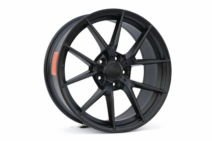 E705 Satin Black 18x9.0 ET35 5.120 - Square Set (4 Wheels)