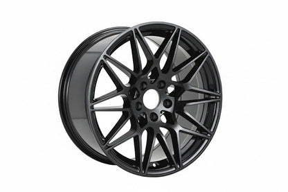 E709 Gloss Black 19in Staggered Set 8.5 ET35 / 9.5 ET35 5.120 (4 Wheels)