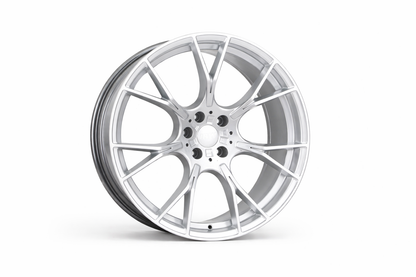E712 Hyper Silver 20x9.5 ET38 5.112 - Square Set (4 Wheels)