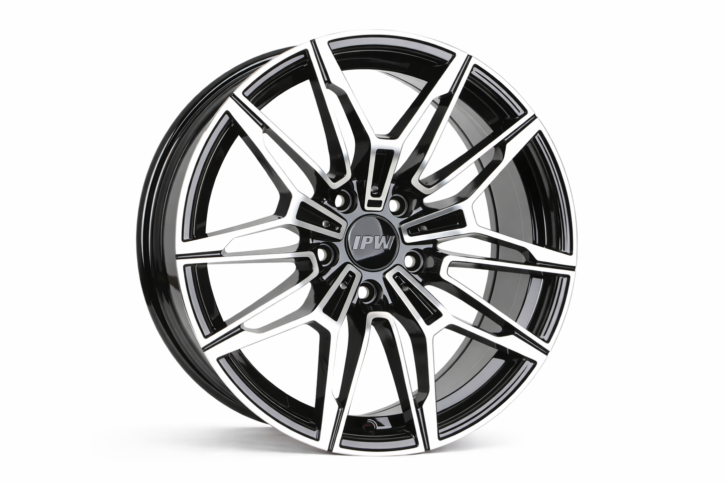 E714 Black Machined Face 18x9.0 ET35 5.120 - Square Set (4 Wheels)