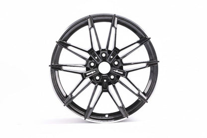 E714 Black Machined Lip 18x8.5 ET35 5x112 – (Square Set of 4)