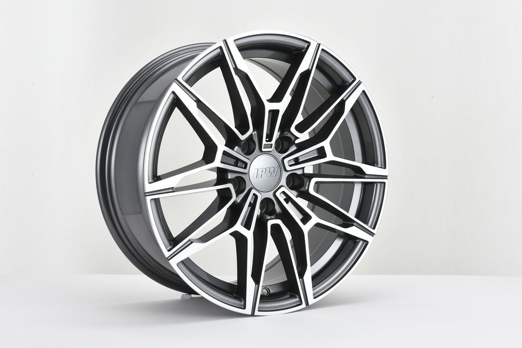 E714 Gunmetal Machined Face 18x9.0 ET35 5.120 - Square Set (4 Wheels)