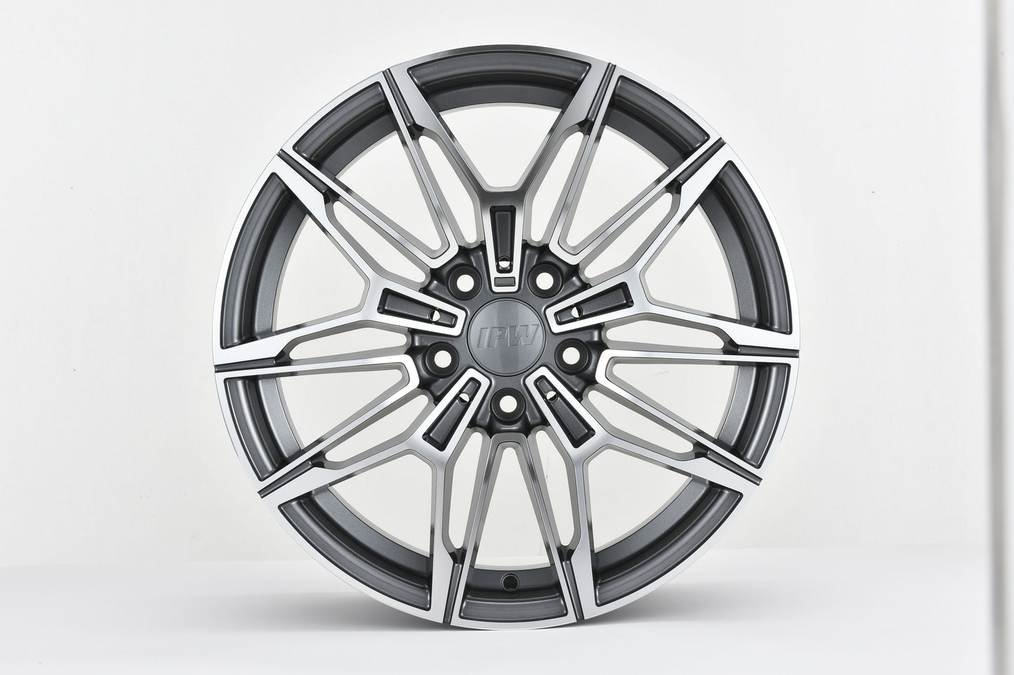 E714 Gunmetal Machined Face 18x9.0 ET35 5.120 - Square Set (4 Wheels)