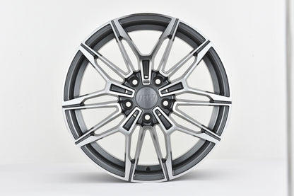 E714 Gunmetal Machined Face 19x9.0 ET35 5.120 - Square Set (4 Wheels)