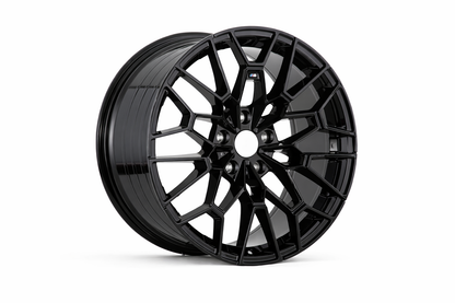 E717 Satin Black 19x9 ET40 5x112 – (Square Set of 4)