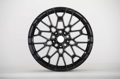 E717 Satin Black 19x9 ET40 5x112 – (Square Set of 4)