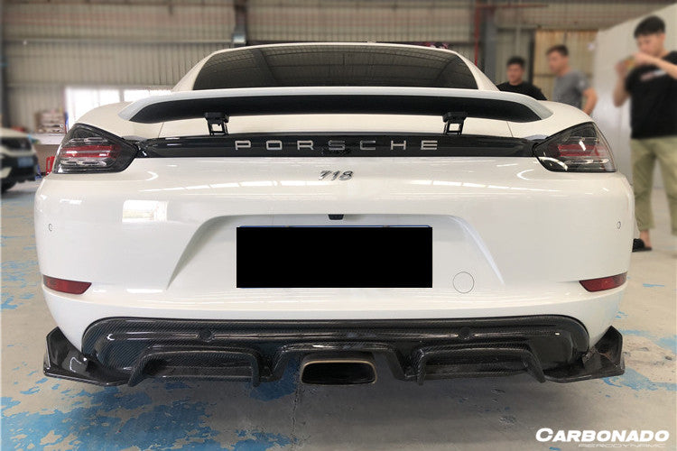 2017-2023 Porsche 718 Cayman/Boxster AM Style Carbon Fiber Full Body Kit - Carbonado