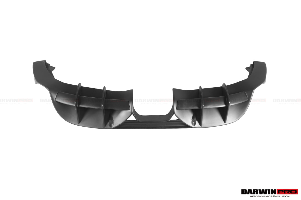 2016-2023 Porsche 718 Cayman/Boxster BKSS Style Carbon Fiber Rear Diffuser - DarwinPRO Aerodynamics