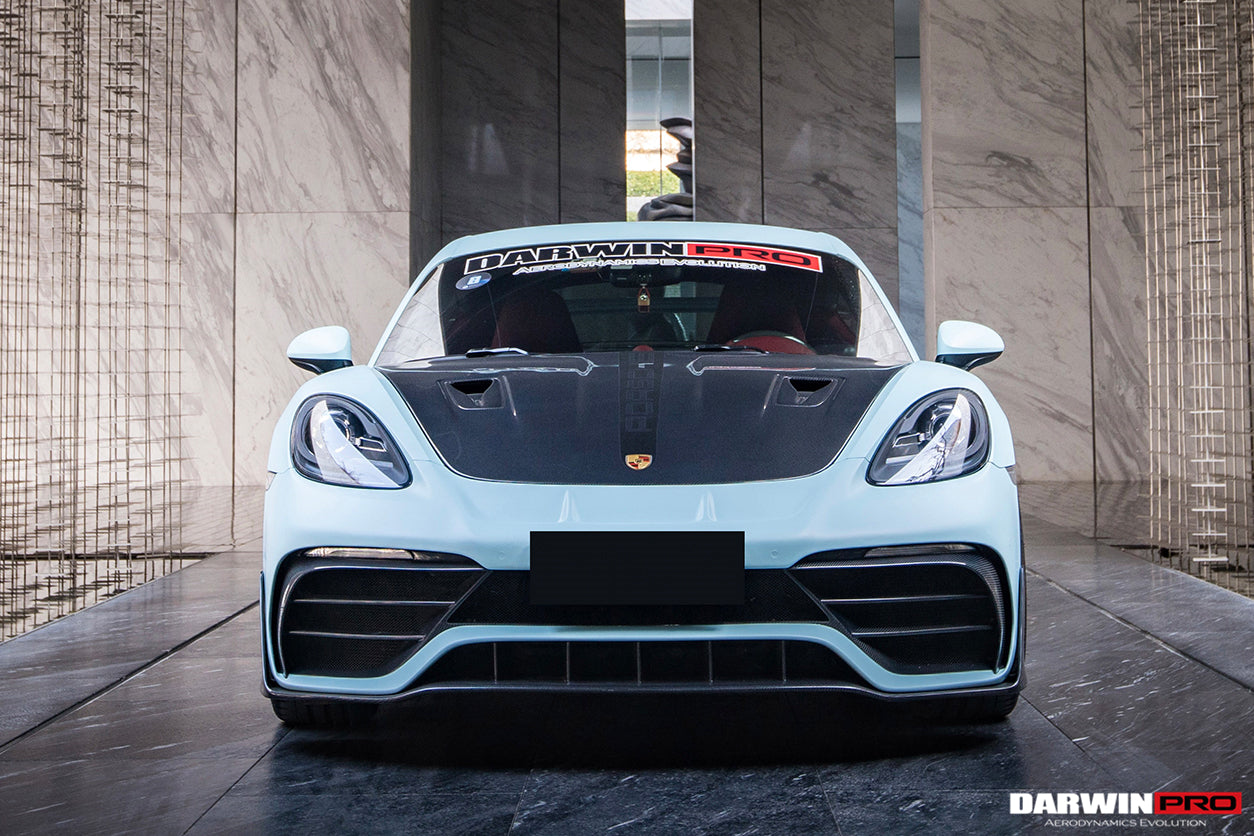2016-2023 Porsche 718 Cayman/Boxster BKSS Style Partial Carbon Fiber Full Body Kit - DarwinPRO Aerodynamics