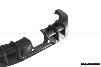 2016-2023 Porsche 718 Cayman/Boxster BKSS Style Carbon Fiber Rear Diffuser - DarwinPRO Aerodynamics