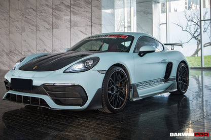 2016-2023 Porsche 718 Cayman/Boxster BKSS Style Partial Carbon Fiber Full Body Kit - DarwinPRO Aerodynamics