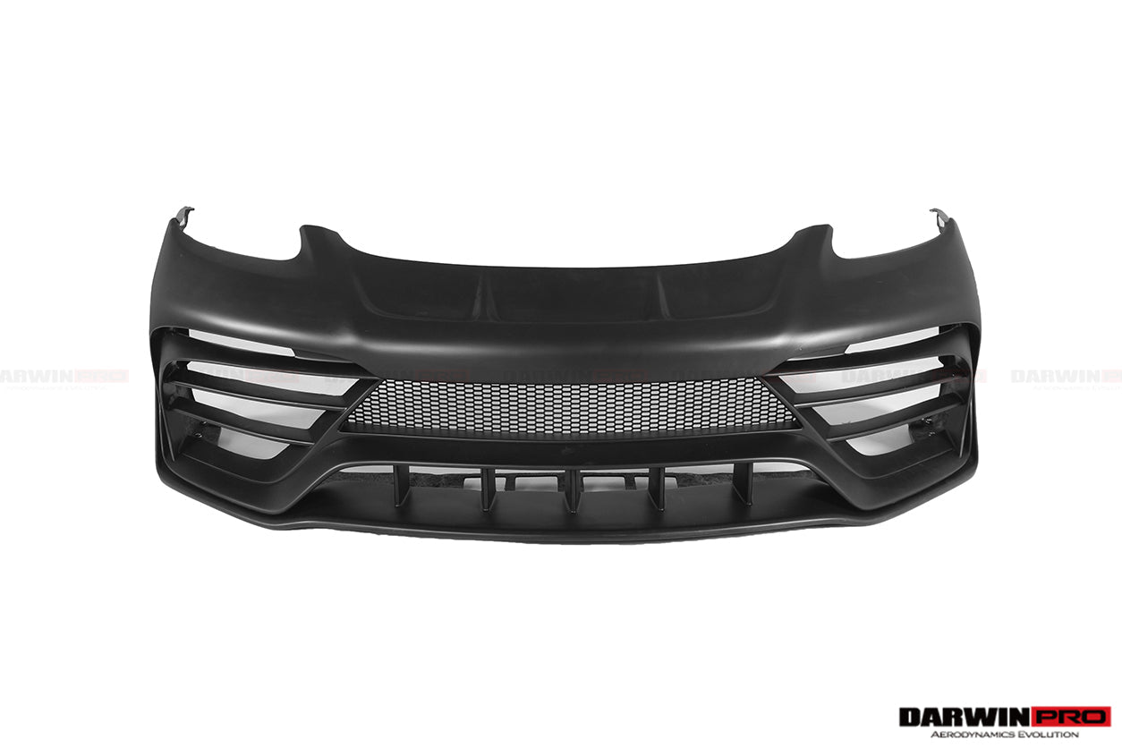 2016-2023 Porsche 718 Cayman/Boxster BKSS Style Partial Carbon Fiber Front Bumper - DarwinPRO Aerodynamics