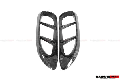 2016-2023 Porsche 718 Cayman/Boxster Carbon Fiber Side Air Vents - DarwinPRO Aerodynamics
