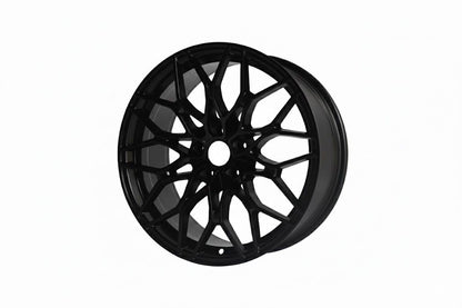 E719 Satin Black 20x8.5 ET35 5.120 - Square Set (4 Wheels)