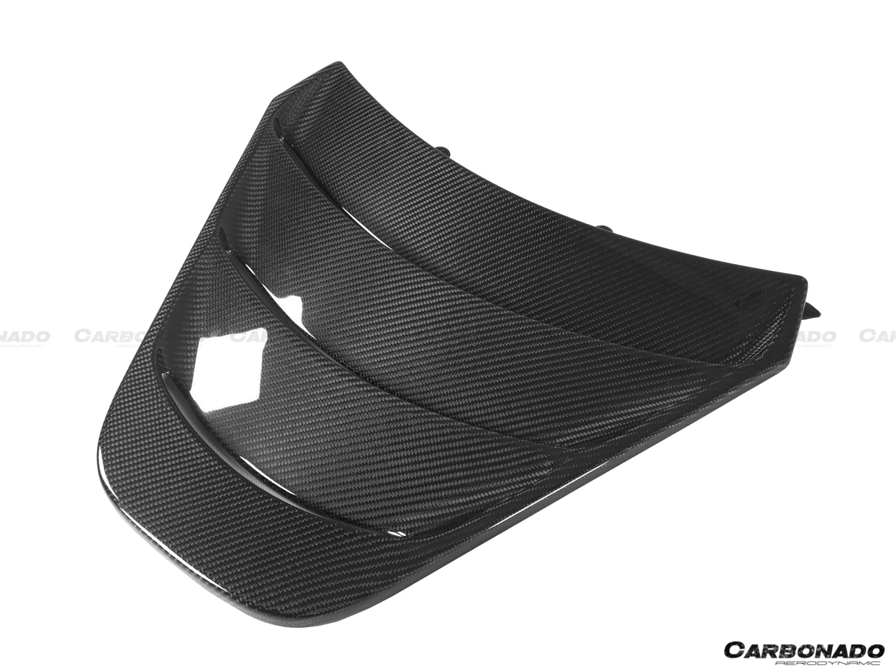 2017-2022 McLaren 720s DRY Carbon Fiber Engine Cover Replacement - Carbonado Aero