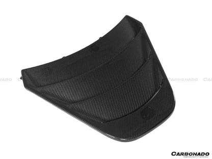 2017-2022 McLaren 720s DRY Carbon Fiber Engine Cover Replacement - Carbonado Aero