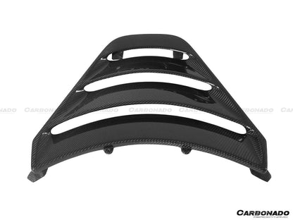 2017-2022 McLaren 720s DRY Carbon Fiber Engine Cover Replacement - Carbonado Aero