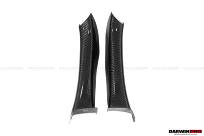 2017-2020 McLaren 720s Dry Carbon Fiber Door Sills - DarwinPRO Aerodynamics