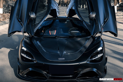 2017-2021 McLaren 720s Se²NWB Style Carbon Fiber Front Lip - DarwinPRO Aerodynamics