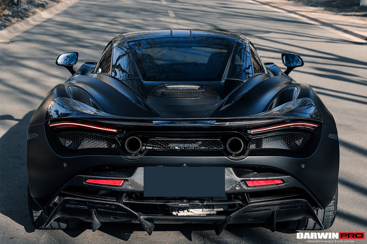 2017-2021 McLaren 720s Se²NWB Style Carbon Fiber Trunk Spoiler - DarwinPRO Aerodynamics