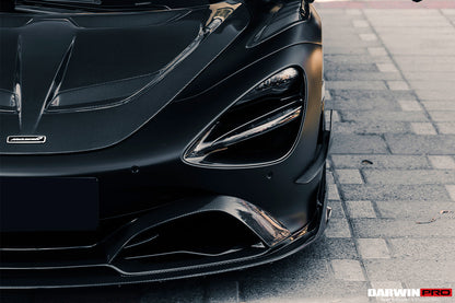 2017-2021 McLaren 720s Se²NWB Style Carbon Fiber Front Lip - DarwinPRO Aerodynamics