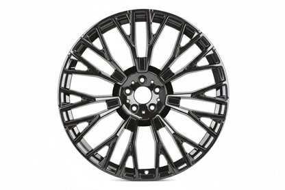 E721 Gloss Black 22x10.5 ET35 5.120 - Square Set (4 Wheels)