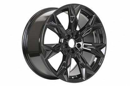 E722 Gloss Black 20x8.5 ET25 5.112 - Square Set (4 Wheels)