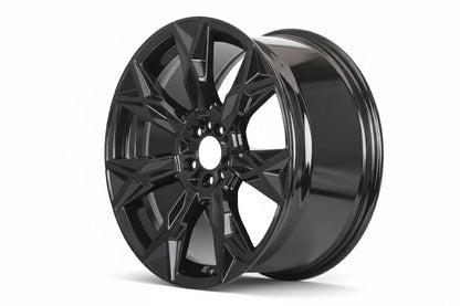 E722 Gloss Black 20x8.5 ET25 5.112 - Square Set (4 Wheels)