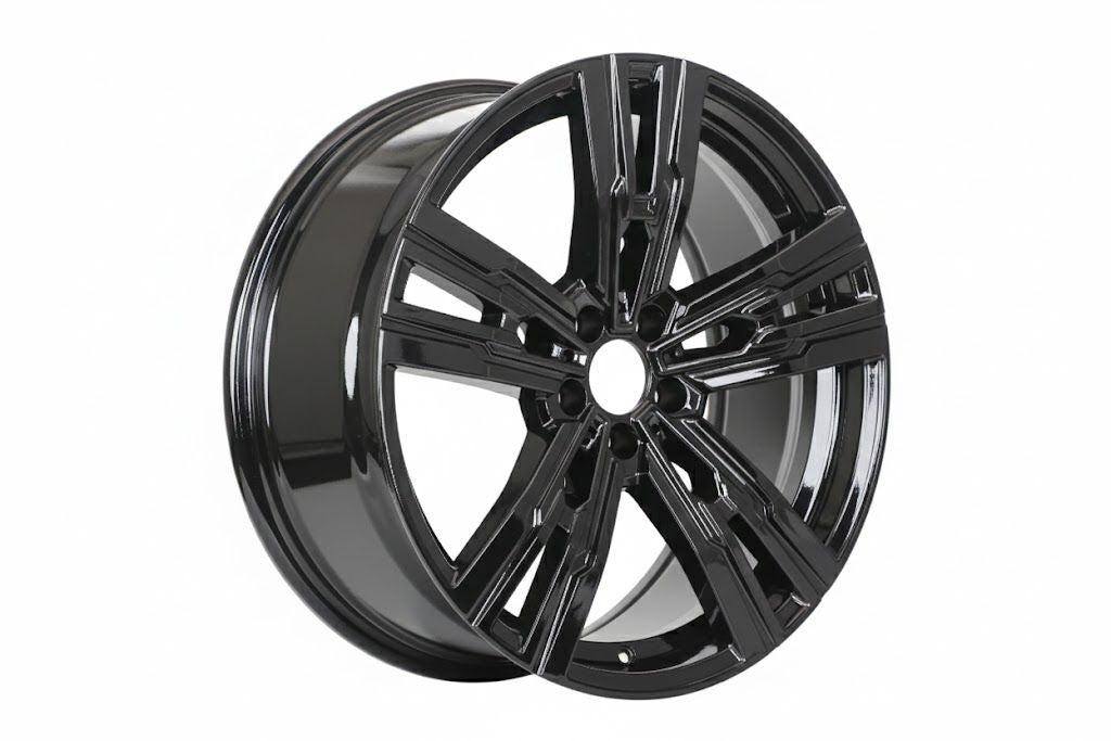 E723 Gloss Black 20x8.5 ET25 5.112 - Square Set (4 Wheels)
