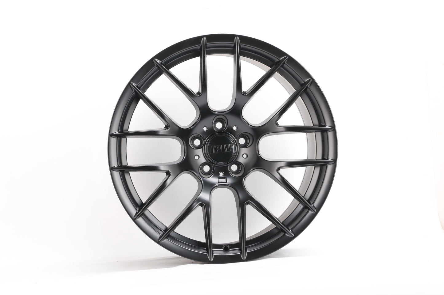 E725 Satin Black 19x9 ET25 5x112 – (Square Set of 4)