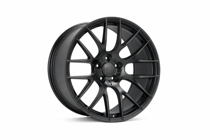 E725 Satin Black 19x10 ET30 5x112 – (Square Set of 4)