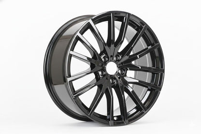 E726 Gloss Black 20x11.0 ET35 5.112 - Square Set (4 Wheels)