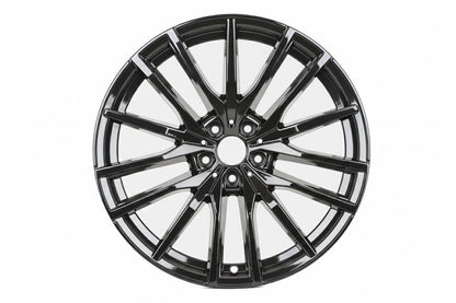 E726 Gloss Black 20x10.0 ET40 5.112 - Square Set (4 Wheels)