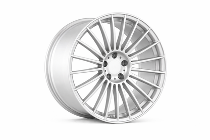 E728 Silver 20x9.5 ET40 5.112 - Square Set (4 Wheels)
