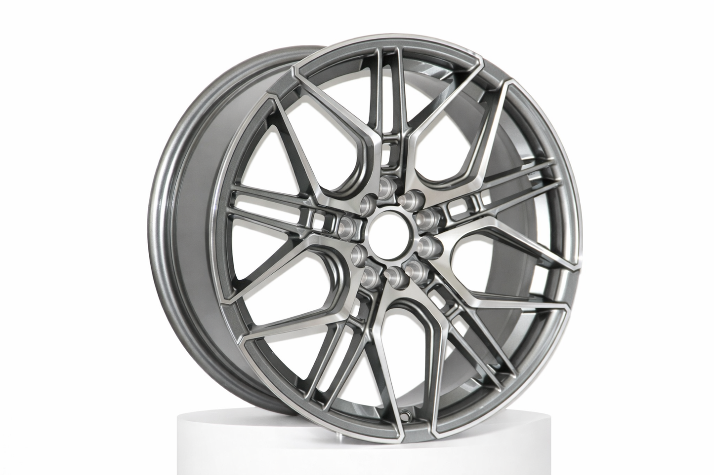 E113 Gunmetal Machined Face 17x7.5 ET35 5.100.113 - Square Set (4 Wheels)