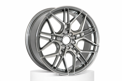 E113 Gunmetal Machined Face 17x7.5 ET35 5.100.113 - Square Set (4 Wheels)
